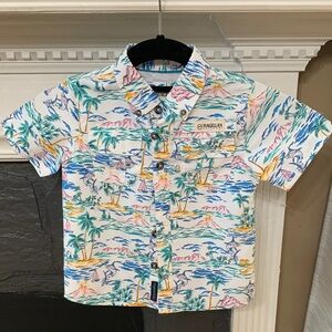 Magellan Outdoors Kids Island Adventure Shirt - Blue, Green, Yellow